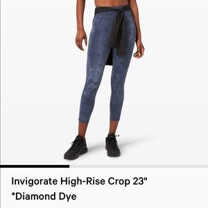 Invigorate High-Rise Crop 23” - Diamond Dye